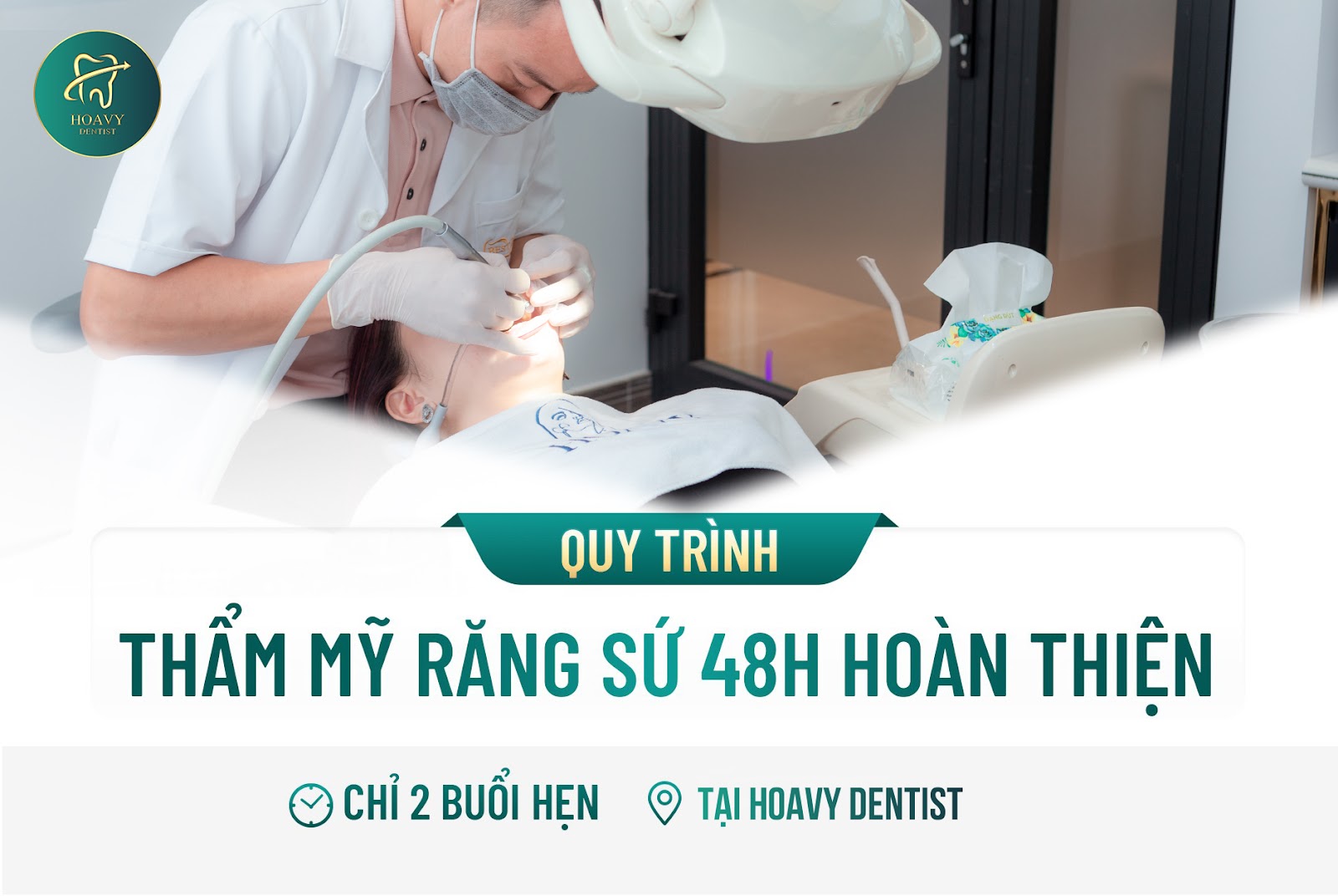 Hoavy Dentist là địa chỉ mài răng bọc sứ và làm thẩm mỹ răng sứ uy tín hàng đầu ở Hài Phòng